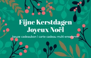 Fijne Kerstdagen Keuze Cadeaubon